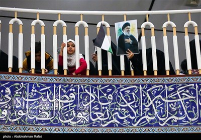 اجتماع مردمی لبیک یا نصرالله - همدان