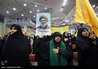 اجتماع مردمی لبیک یا نصرالله - همدان