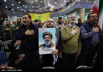 اجتماع مردمی لبیک یا نصرالله - همدان