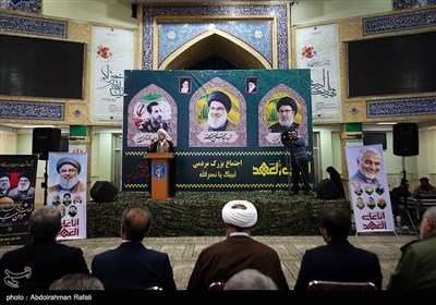 اجتماع مردمی لبیک یا نصرالله - همدان