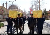 تشییع نمادین رهبران حزب‌الله در دانشگاه صنعتی شریف