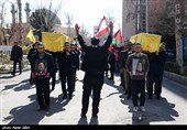 تشییع نمادین رهبران حزب‌الله در دانشگاه صنعتی شریف