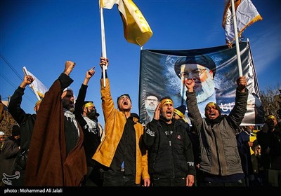 اجتماع مردمی لبیک یا نصرالله در قم