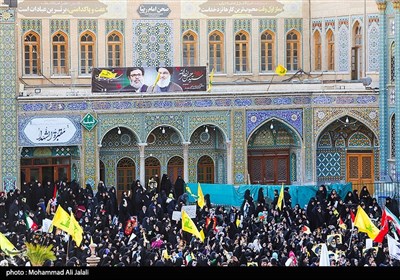 اجتماع مردمی لبیک یا نصرالله در قم