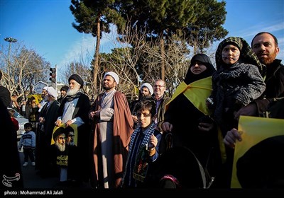 اجتماع مردمی لبیک یا نصرالله در قم
