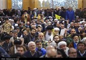 مراسم گرامیداشت فرماندهان شهید حزب الله  در حرم حضرت معصومه(س)