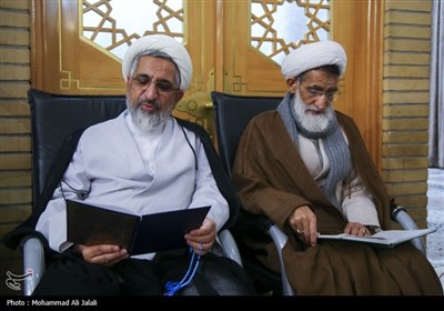 مراسم گرامیداشت فرماندهان شهید حزب الله در حرم حضرت معصومه(س)