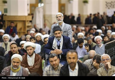 مراسم گرامیداشت فرماندهان شهید حزب الله در حرم حضرت معصومه(س)