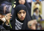 مراسم گرامیداشت فرماندهان شهید حزب الله  در حرم حضرت معصومه(س)