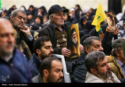 مراسم گرامیداشت شهیدان سیدحسن نصرالله و سیدهاشم صفی‌الدین در قزوین