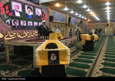 بزرگداشت رهبران شهیدان جبهه مقاومت در بوشهر
