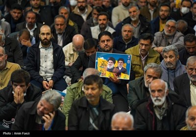 مراسم بزرگداشت شهدای والامقام مقاومت در حرم شاهچراغ