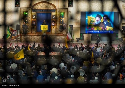 مراسم بزرگداشت شهدای والامقام مقاومت در حرم شاهچراغ