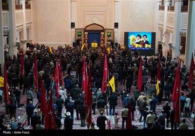 مراسم بزرگداشت شهدای والامقام مقاومت در حرم شاهچراغ