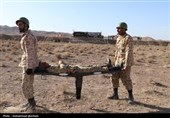 برگزاری رزمایش تخصصی بهداشت و درمان با محوریت ارتش در خراسان جنوبی