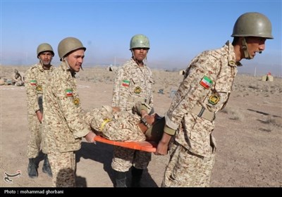 برگزاری رزمایش تخصصی بهداشت و درمان با محوریت ارتش در خراسان جنوبی