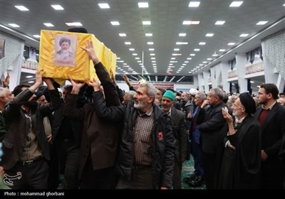 مراسم بزرگداشت شهیدان سید حسن نصرالله و سید هاشم صفی‌الدین در بیرجند