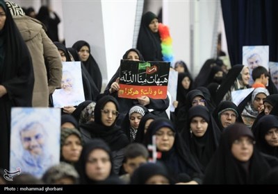 مراسم بزرگداشت شهیدان سید حسن نصرالله و سید هاشم صفی‌الدین در بیرجند