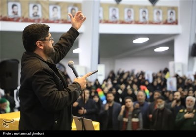 مراسم بزرگداشت شهیدان سید حسن نصرالله و سید هاشم صفی‌الدین در بیرجند