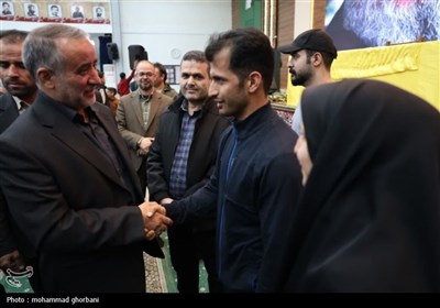مراسم بزرگداشت شهیدان سید حسن نصرالله و سید هاشم صفی‌الدین در بیرجند