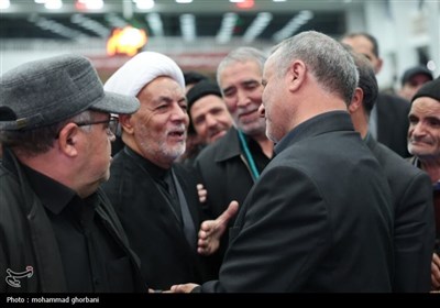 مراسم بزرگداشت شهیدان سید حسن نصرالله و سید هاشم صفی‌الدین در بیرجند