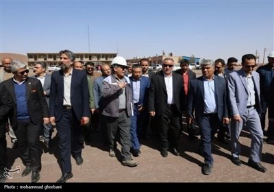 بازدید استاندار خراسان جنوبی از 3 واحد صنعتی شهرستان خوسف