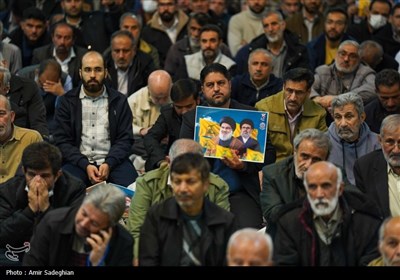 مراسم گرامیداشت شهیدان سیدحسن نصرالله و سیدهاشم صفی‌الدین در شیراز