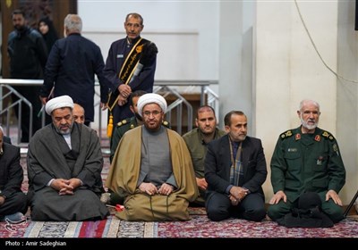 مراسم گرامیداشت شهیدان سیدحسن نصرالله و سیدهاشم صفی‌الدین در شیراز