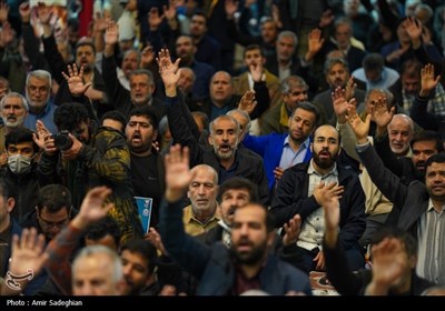 مراسم گرامیداشت شهیدان سیدحسن نصرالله و سیدهاشم صفی‌الدین در شیراز