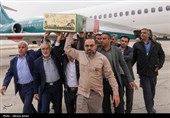 تشییع پیکر مطهر 2 شهید دوران دفاع مقدس در لامرد - فارس