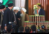 80 جلد تفسیر تسنیم آیت‌الله جوادی آملی رونمایی شد