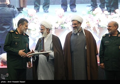 مراسم اختتامیه سومین کنگره فرهنگ و هنر سپاه کشور