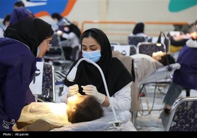 خدمت رایگان دندان‌پزشکی به مددجویان استان بوشهر