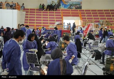 خدمت رایگان دندان‌پزشکی به مددجویان استان بوشهر