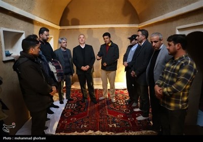 بازدید از بافت تاریخی روستای جهانی اصفهک