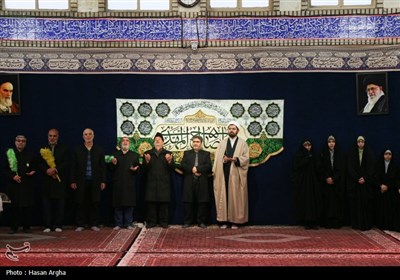 آئین غبارروبی حسینیه اعظم زنجان در آستانه ماه مبارک رمضان