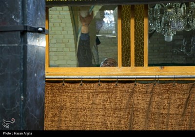 آئین غبارروبی حسینیه اعظم زنجان در آستانه ماه مبارک رمضان