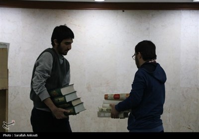 غبارروبی مسجد باقرالعلوم دانشگاه باهنر کرمان 