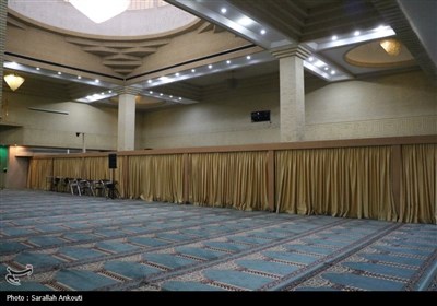 غبارروبی مسجد باقرالعلوم دانشگاه باهنر کرمان 