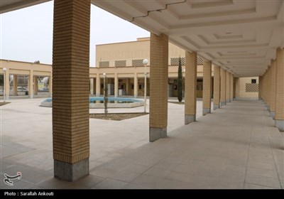 غبارروبی مسجد باقرالعلوم دانشگاه باهنر کرمان 