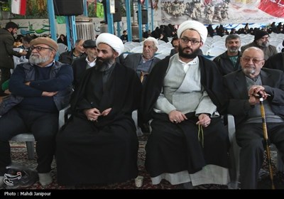 مراسم هفتمین روز ارتحال مجتهد پهلوان