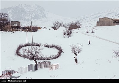 طبیعت برفی روستاهای بخش انزل ارومیه
