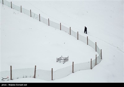 طبیعت برفی روستاهای بخش انزل ارومیه