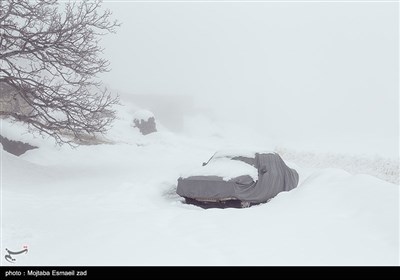 طبیعت برفی روستاهای بخش انزل ارومیه
