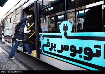 آغاز فعالیت اتوبوس های برقی در 3 خط مرکز شهر تهران