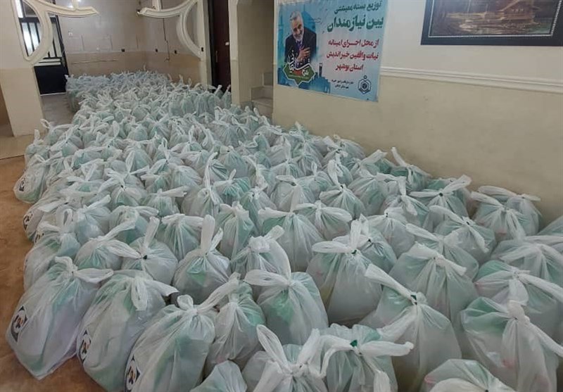 توزیع ۲۵۰ سبد معیشتی بین نیازمندان اهل سنت جنوب بوشهر