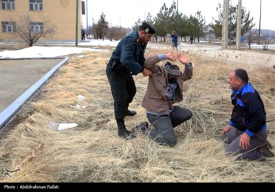 مانور عملیاتی مولدهای برق اضطراری و ارتقای حفاظت فیزیکی شرکت آبفای همدان