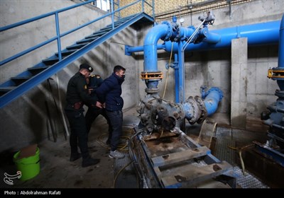 مانور عملیاتی مولدهای برق اضطراری و ارتقای حفاظت فیزیکی شرکت آبفای همدان