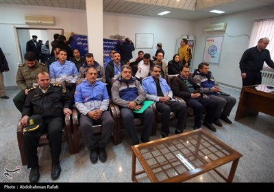 مانور عملیاتی مولدهای برق اضطراری و ارتقای حفاظت فیزیکی شرکت آبفای همدان