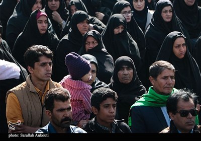 وداع جانسوز و باشکوه مردم ریگان با شهدای نظم و امنیت